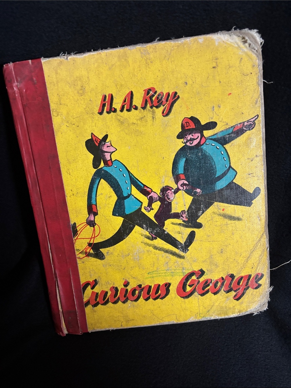 1941 Curious George By H.A. Rey Hardcover Book